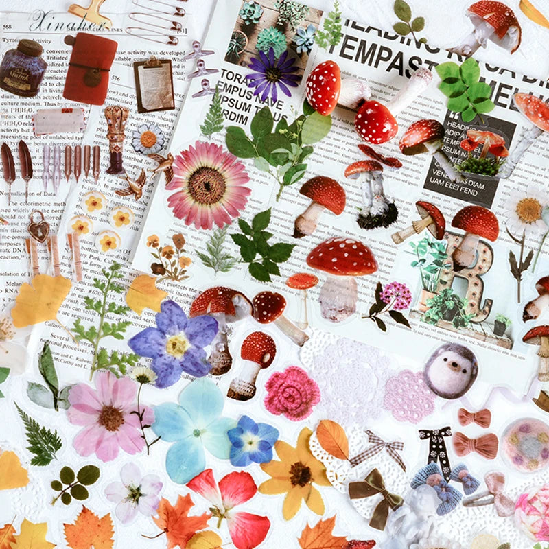 LeafBound Sticker Pack – 40 Pcs - My Neatology