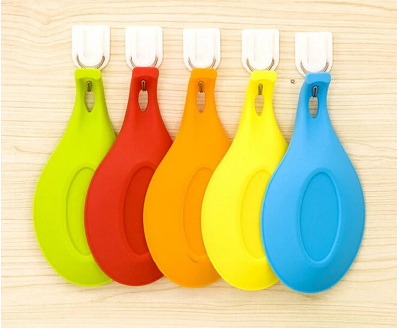 Silicone Spoon Rest - Kitchen Utensil Holder - My Neatology 