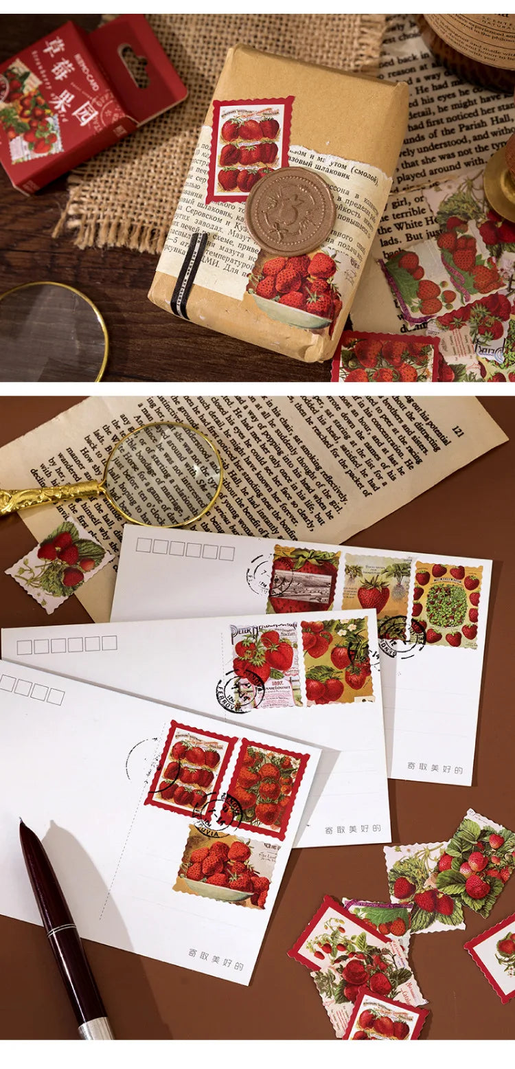 Strawberry orchard Stickers - My Neatology