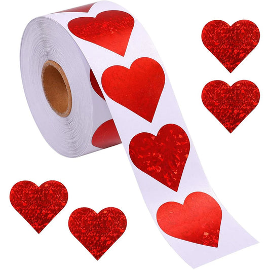 LoveSpark – Red Heart Stickers - My Neatology