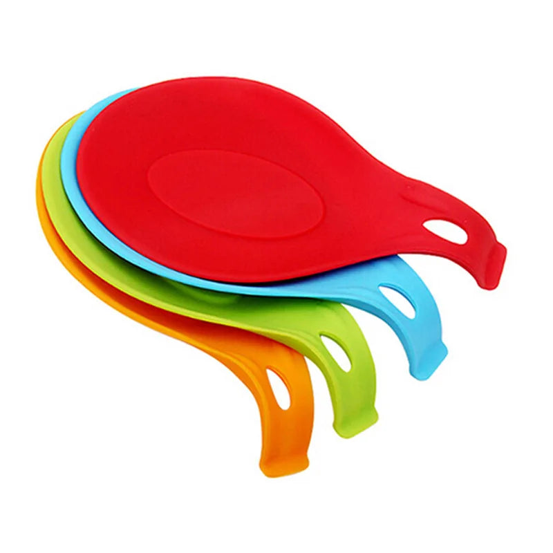 Silicone Spoon Rest - Kitchen Utensil Holder - My Neatology 