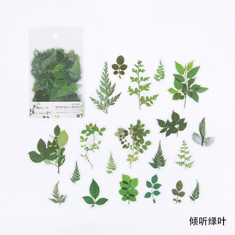 LeafBound Sticker Pack – 40 Pcs - My Neatology