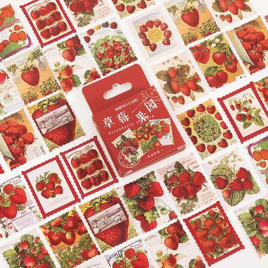 Strawberry orchard Stickers - My Neatology