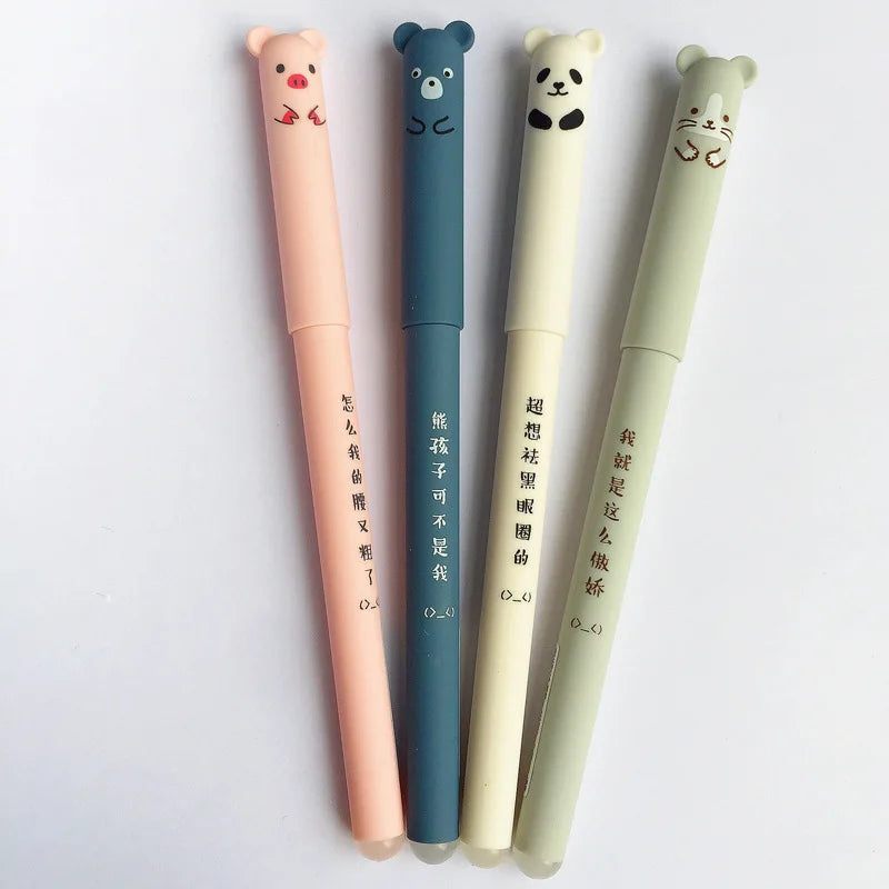 Animal Erasable Gel Pens - My Neatology 