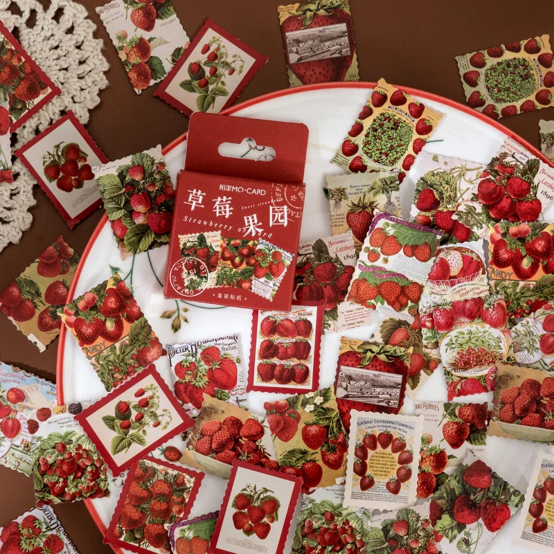 Strawberry orchard Stickers - My Neatology