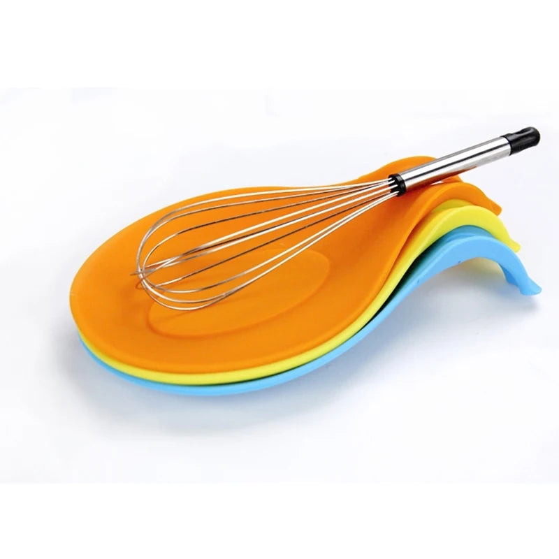 Silicone Spoon Rest - Kitchen Utensil Holder - My Neatology 