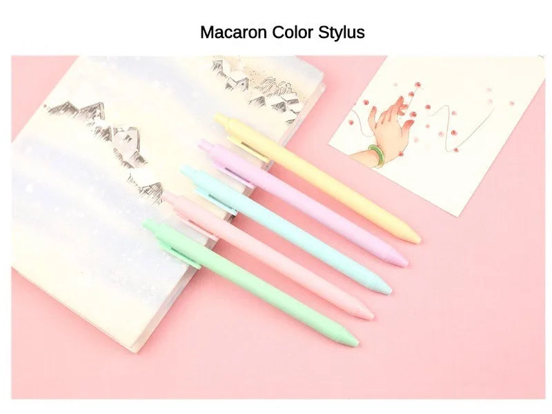 Macron Bliss – Candy Colored Gel Pens - My Neatology 