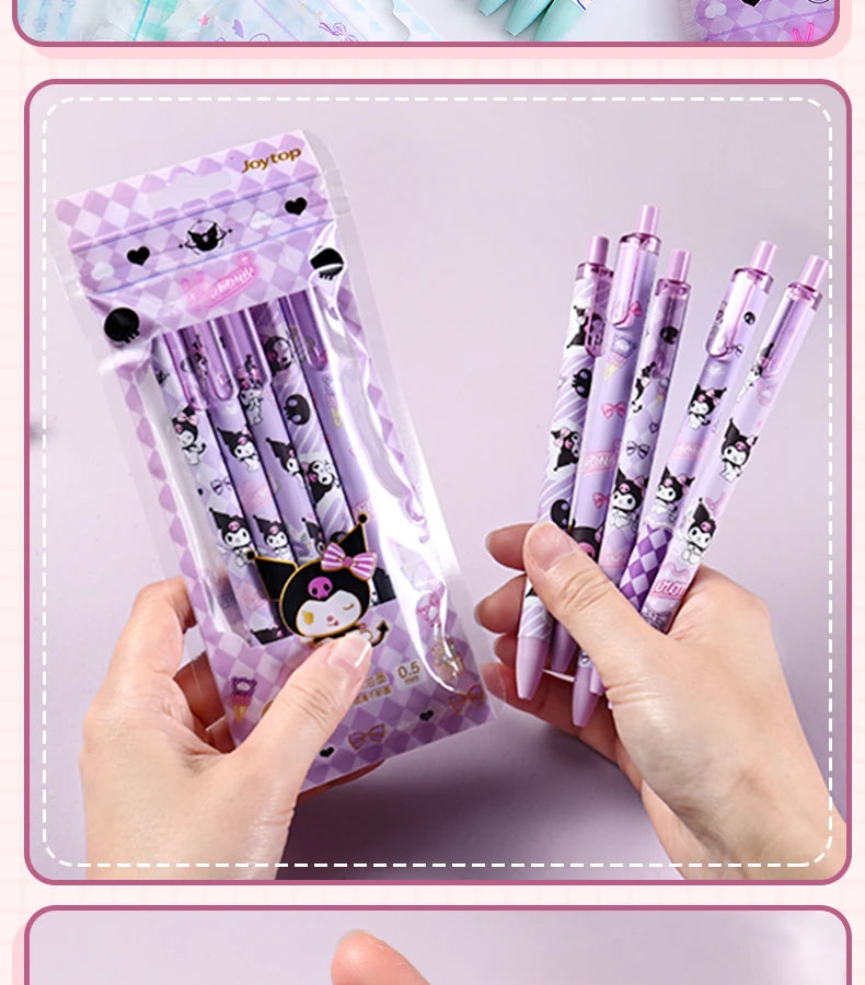 Kawaii Sanrio Gel Pen Set - My Neatology 