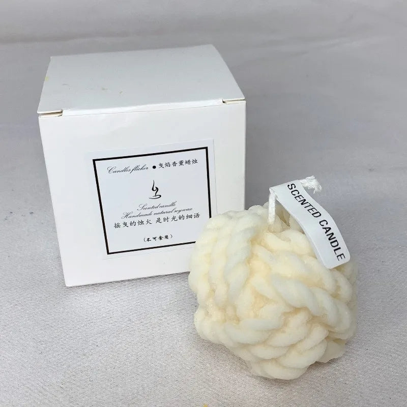 Geometric Rope Knot Aromatherapy Candle - My Neatology 