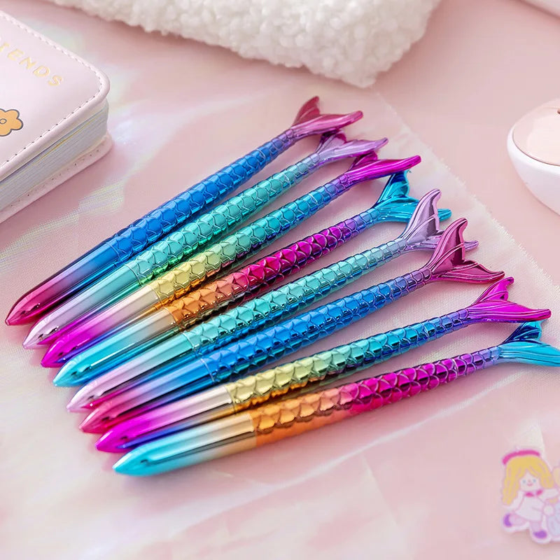 Mermaid Dream – Colorful Gel Pens - My Neatology