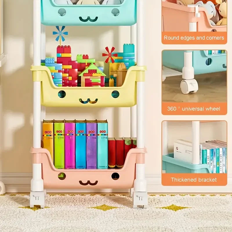 Toy Storage Trolley & Organizer - My Neatology