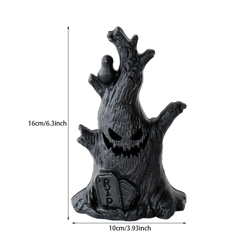 Spooky Glow Ghost Tree Light – Eerie Elegance for Halloween Decor - My Neatology