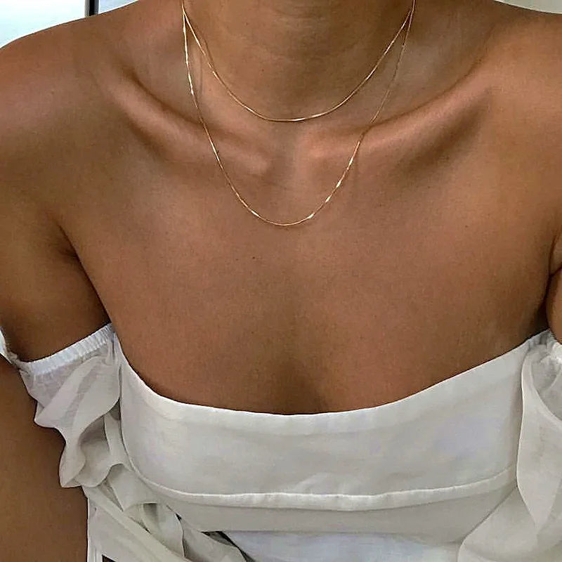 Golden Veil Necklace - My Neatology 