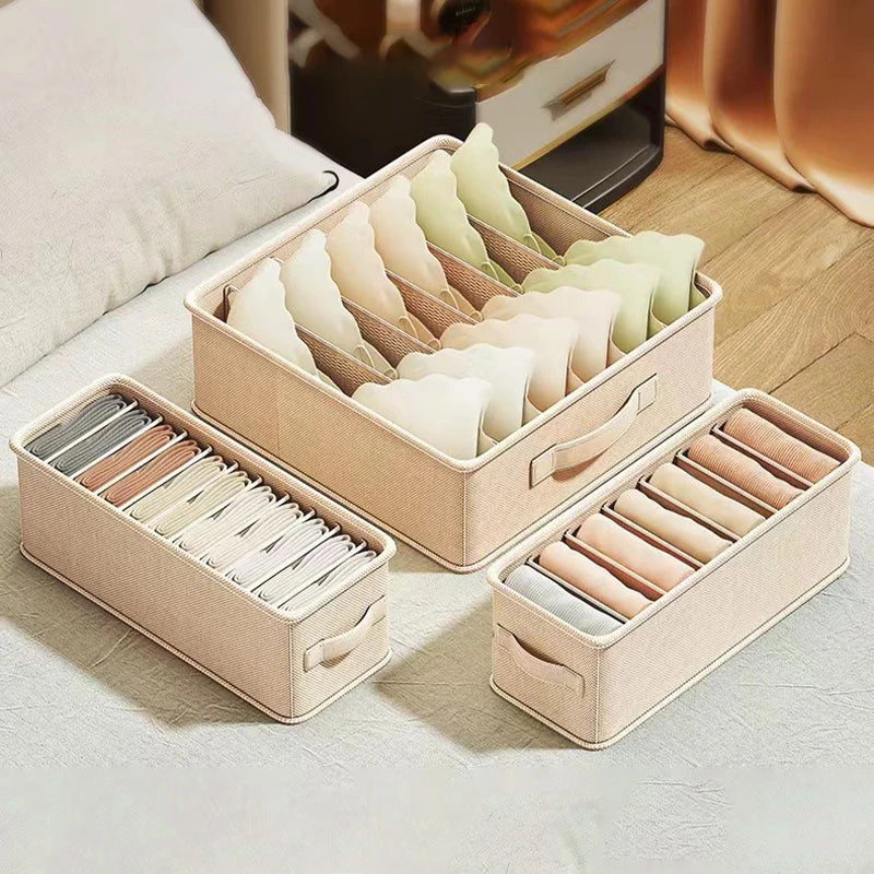 Foldable Fabric Storage Box Organizer - My Neatology