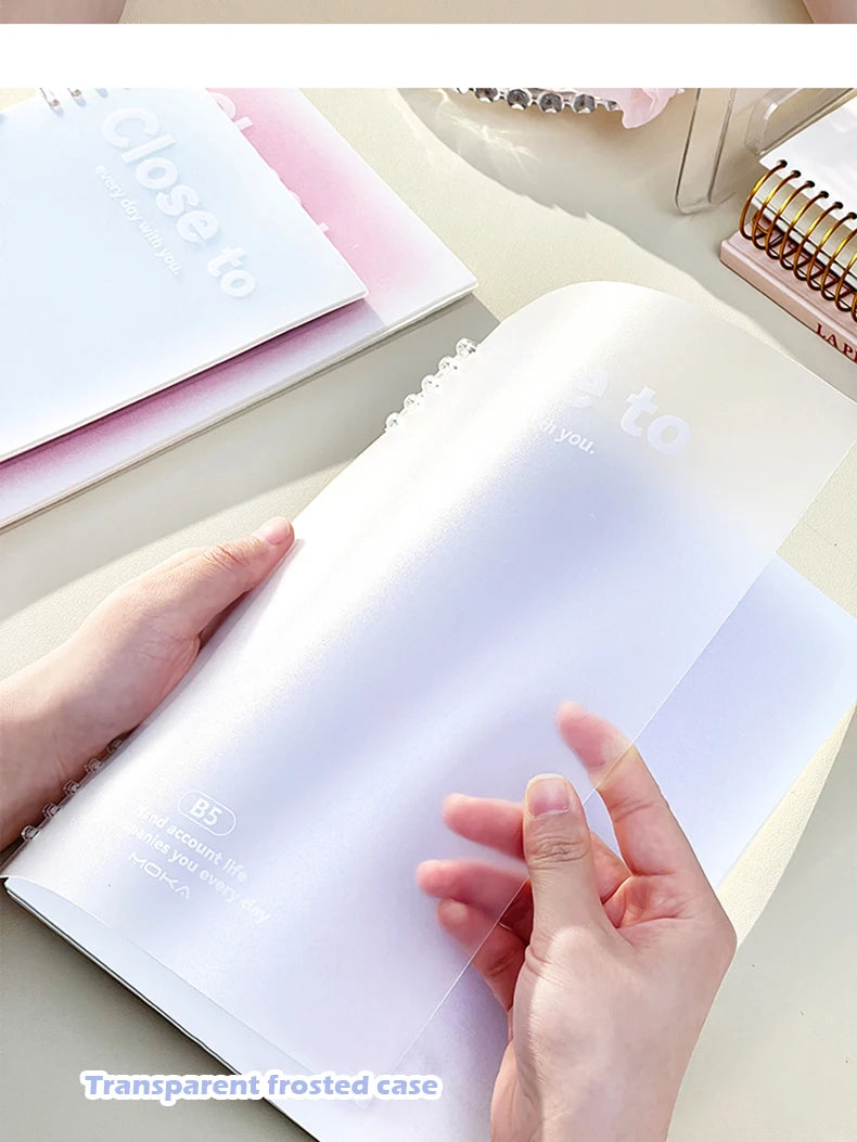 Blush Binder Notebook - My Neatology 