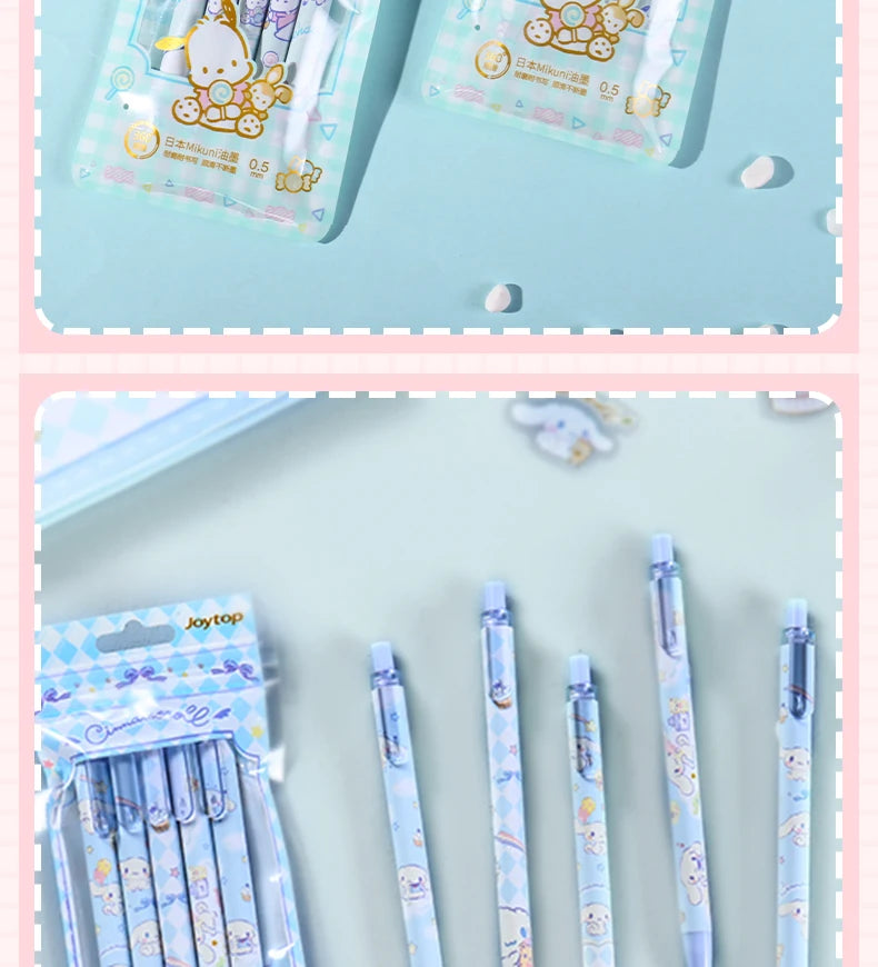 Kawaii Sanrio Gel Pen Set - My Neatology 