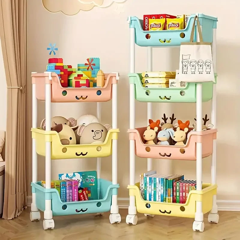 Toy Storage Trolley & Organizer - My Neatology