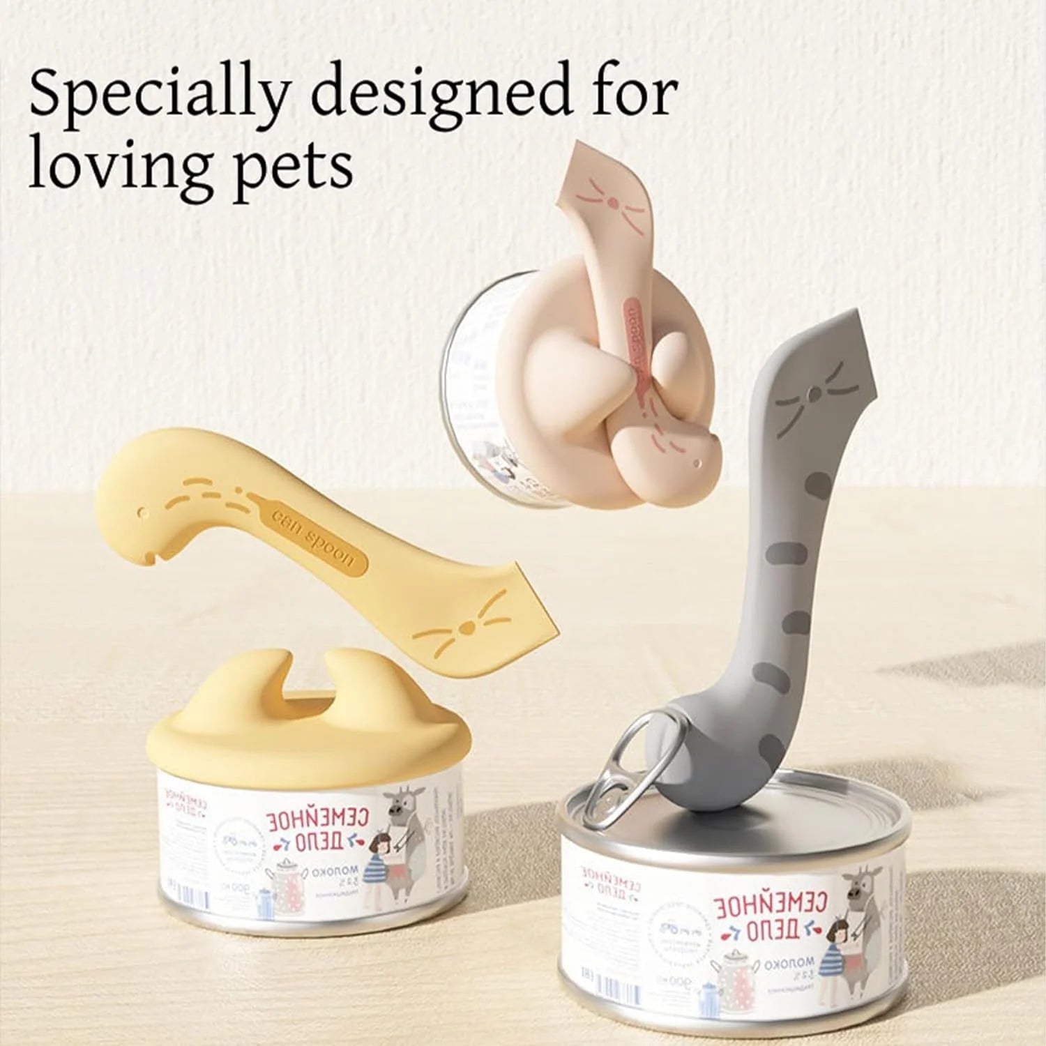 Pet Spoon and Multifunctional Can Opener - My Neatology 