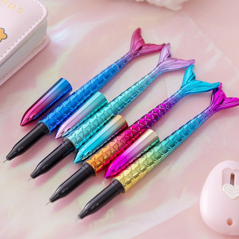 Mermaid Dream – Colorful Gel Pens - My Neatology