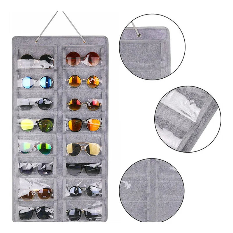 Felt Hanging Eyewear Organizer - My Neatology 