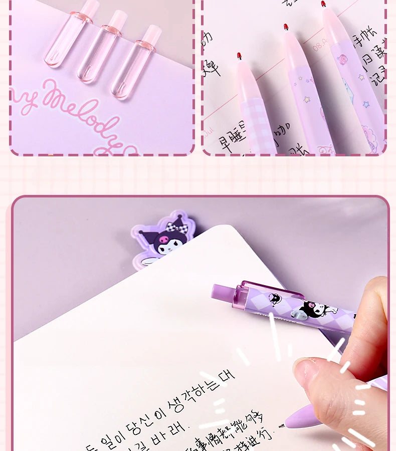 Kawaii Sanrio Gel Pen Set - My Neatology 