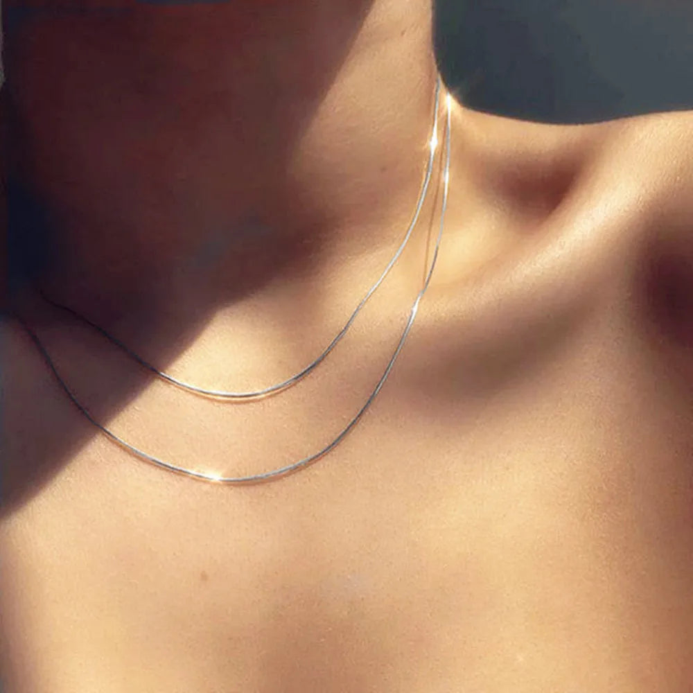 Golden Veil Necklace - My Neatology 