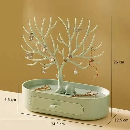 Jewellery Tree With Drawer - My Neatology