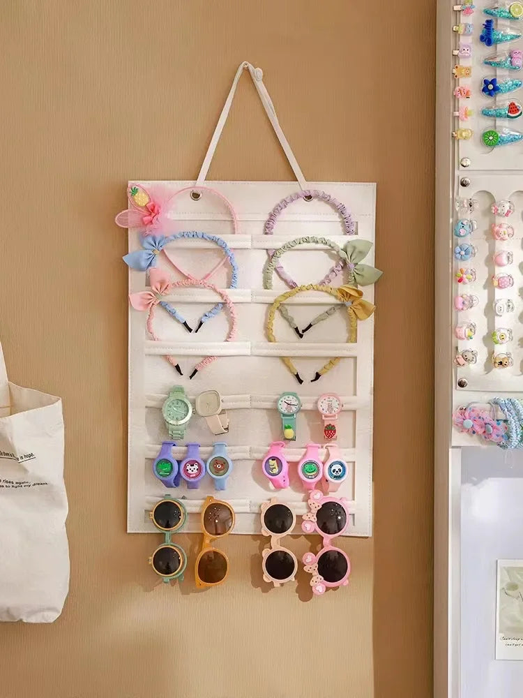 Felt Hanging Eyewear Organizer - My Neatology