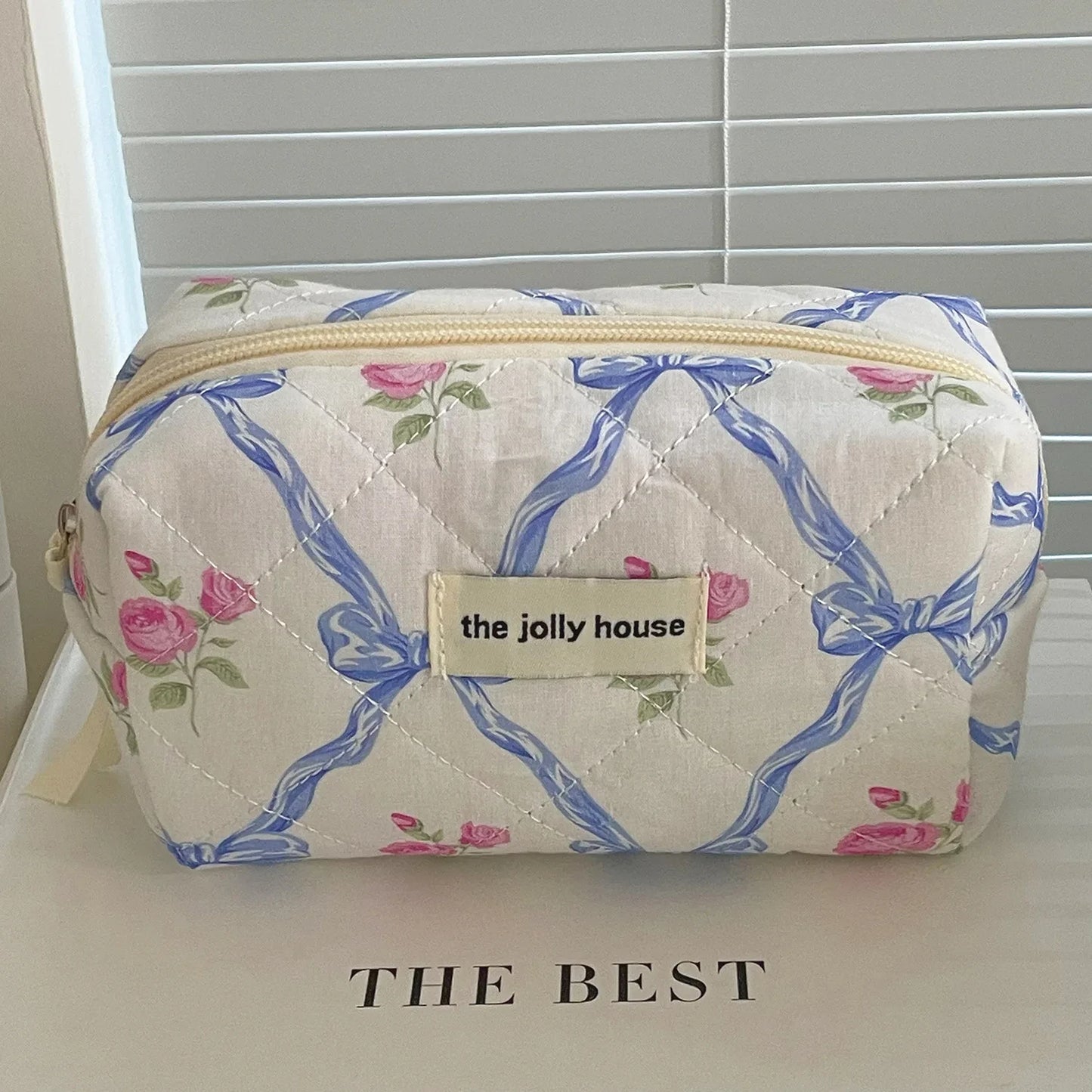 Floral Canvas Travel Cosmetic Bag Set - My Neatology