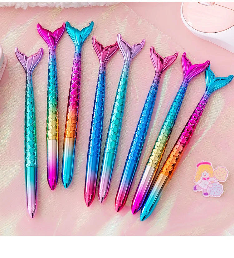 Mermaid Dream – Colorful Gel Pens - My Neatology