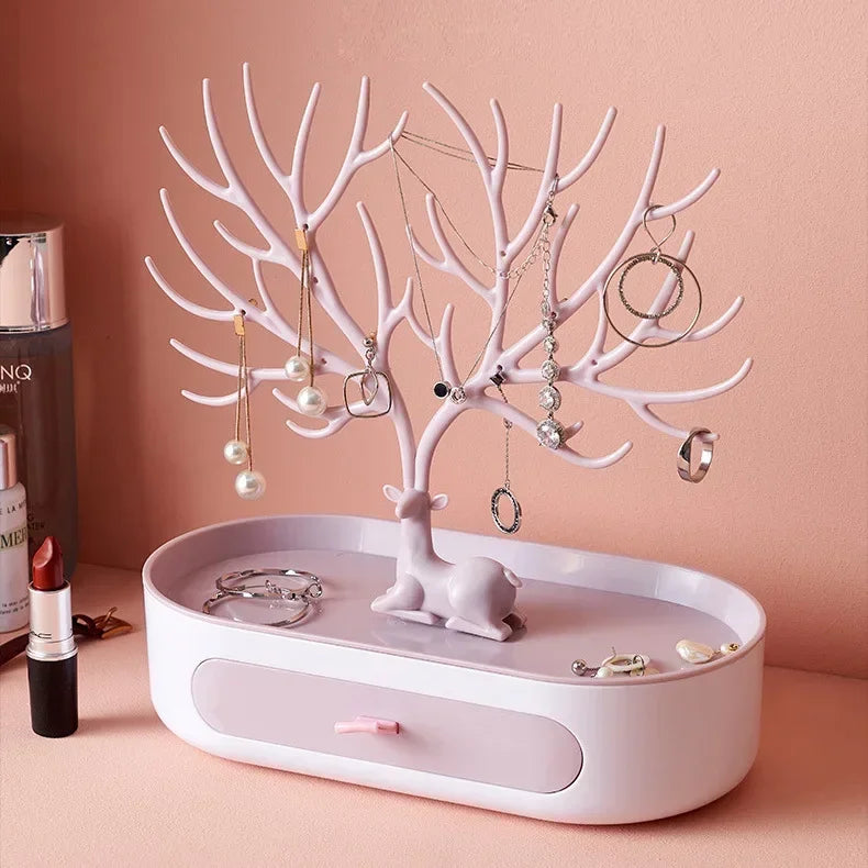 Jewellery Tree With Drawer - My Neatology