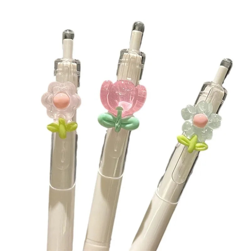 Kawaii Flower Gel Pens (2 PCS Random) - My Neatology