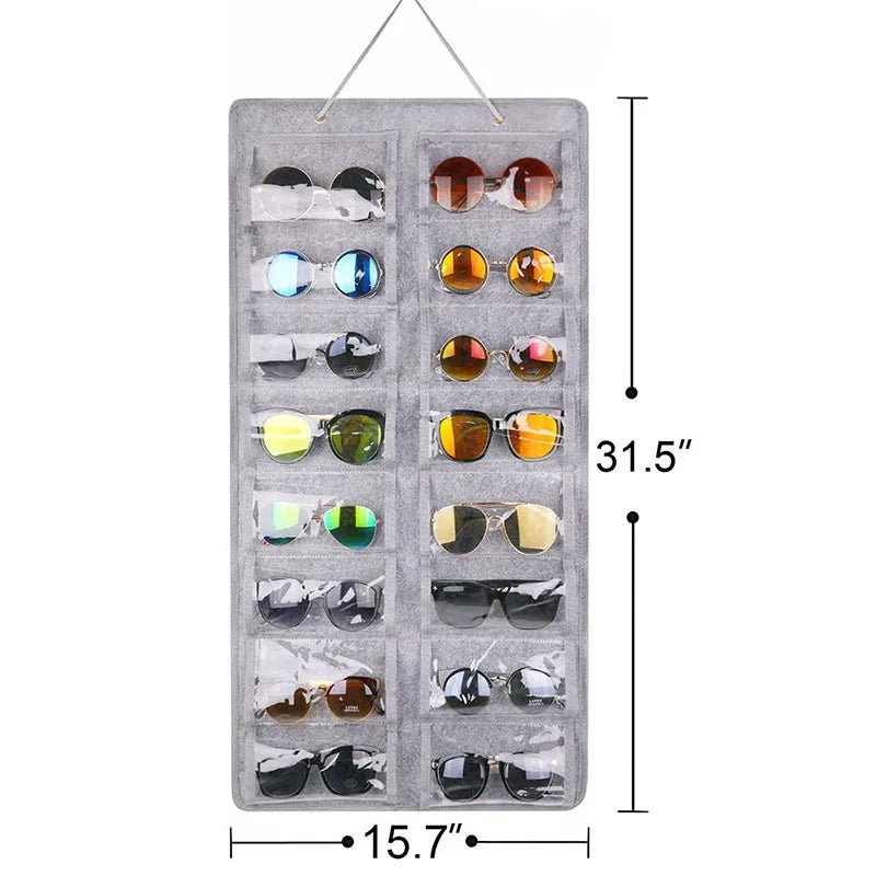 Felt Hanging Eyewear Organizer - My Neatology 