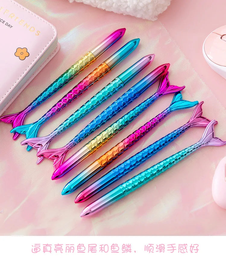 Mermaid Dream – Colorful Gel Pens - My Neatology 