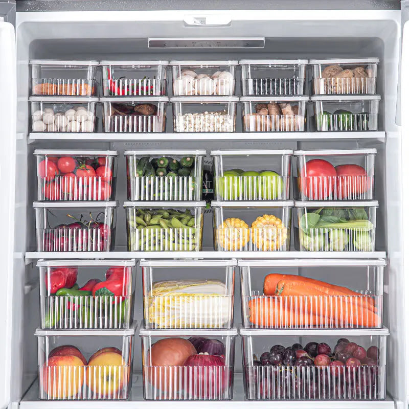 Transparent Fridge Organizer Bins (one size) - My Neatology