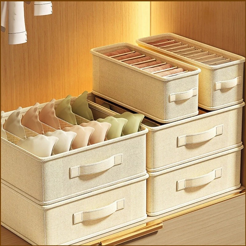 Foldable Fabric Storage Box Organizer - My Neatology