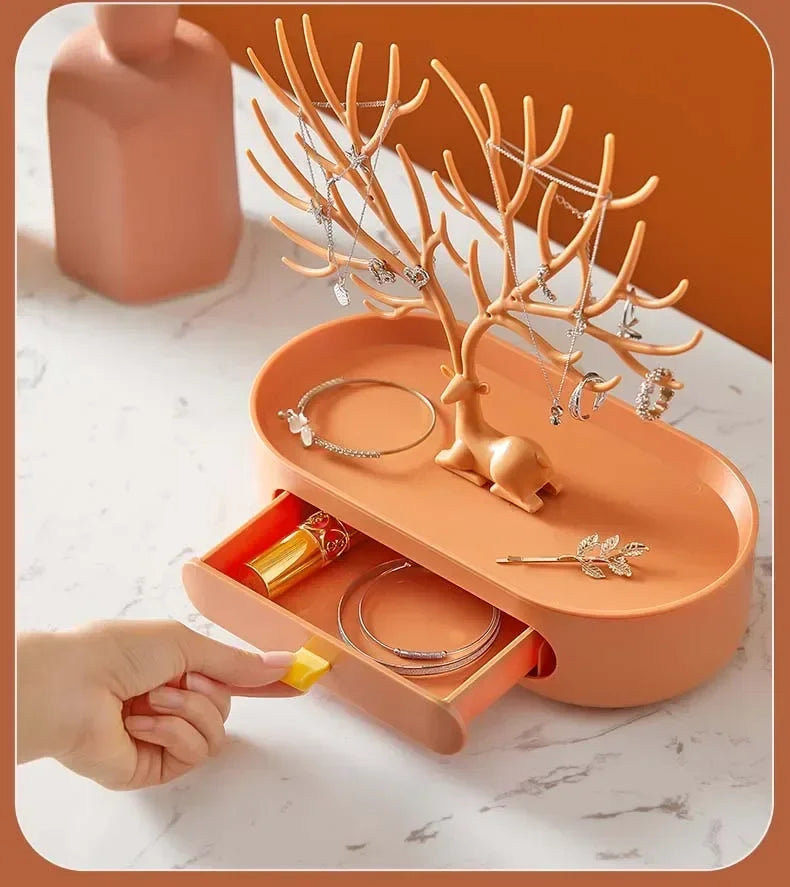 Jewellery Tree With Drawer - My Neatology 