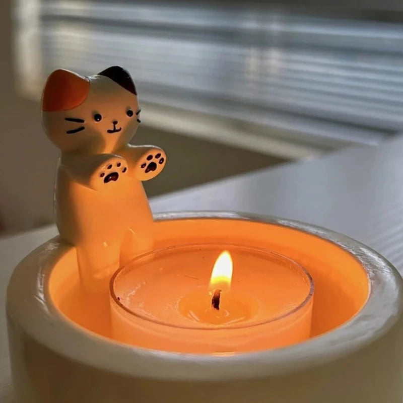 PawWarm Cat Candle Holder - My Neatology 