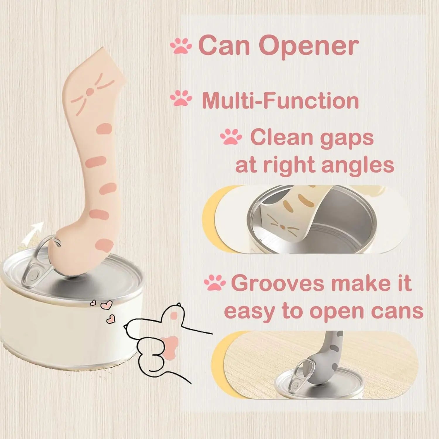 Pet Spoon and Multifunctional Can Opener - My Neatology