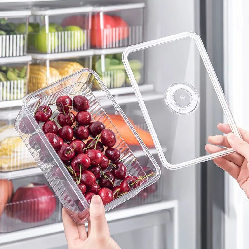 Transparent Fridge Organizer Bins (one size) - My Neatology