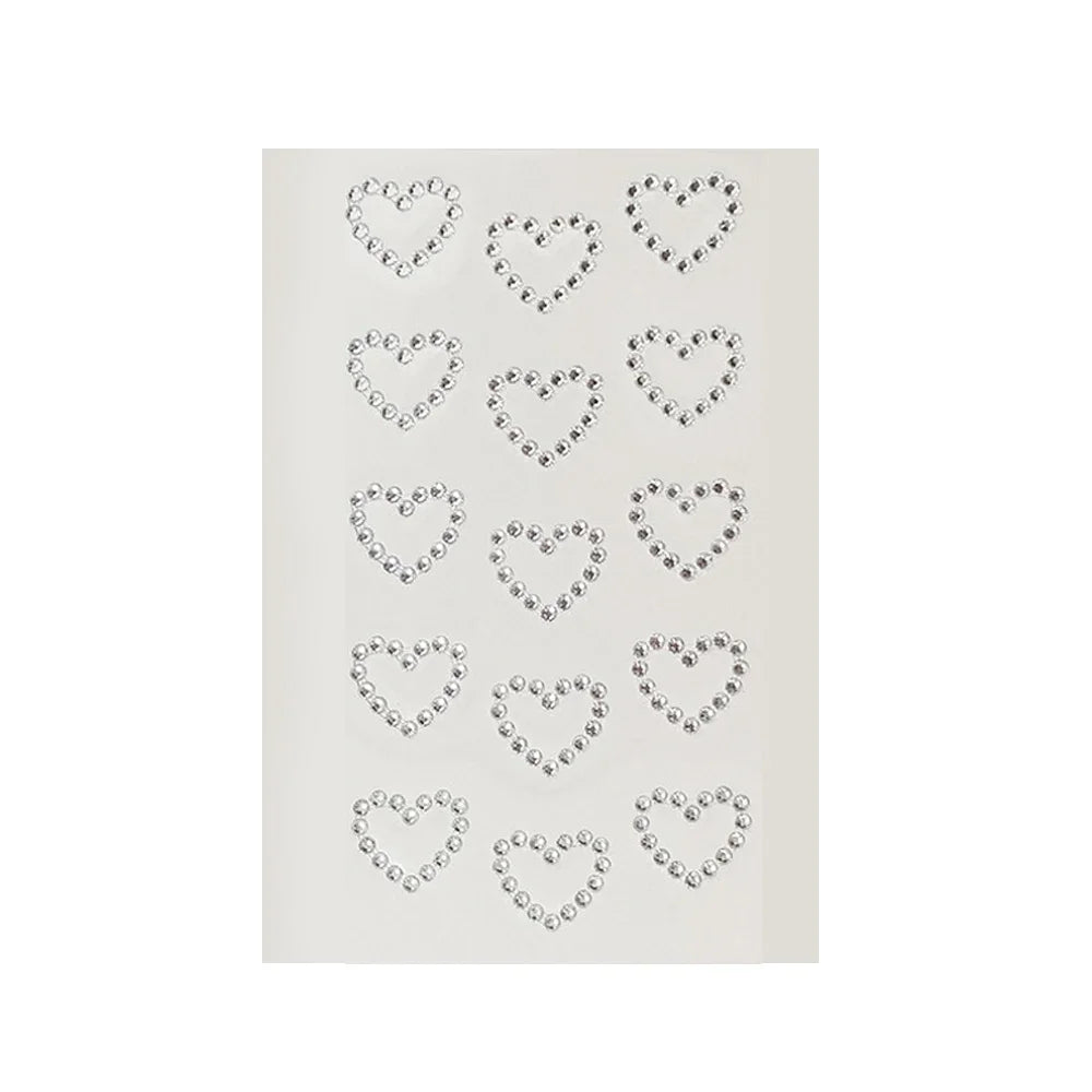 DazzlePearl – 3D Heart & Star Stickers - My Neatology