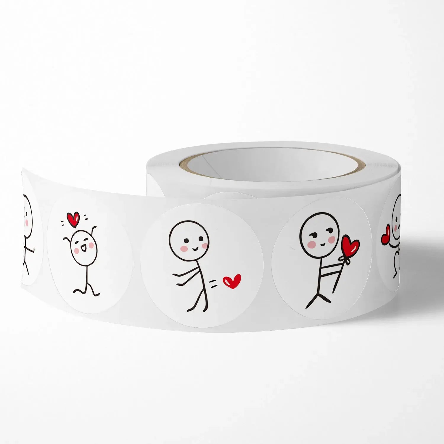 LoveStick Roll - Stickman Cartoon Stickers - My Neatology