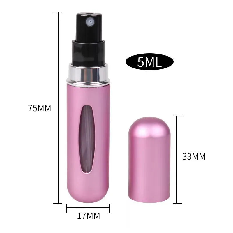 5ml Portable Perfume Refill Atomizer – Travel-Friendly Mini Spray Bottle - My Neatology