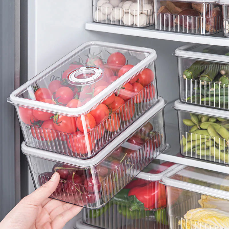 Transparent Fridge Organizer Bins (one size) - My Neatology