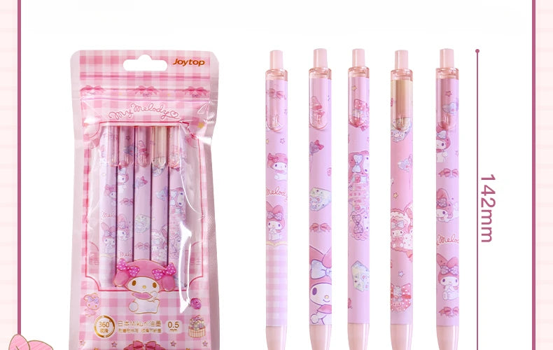 Kawaii Sanrio Gel Pen Set - My Neatology 