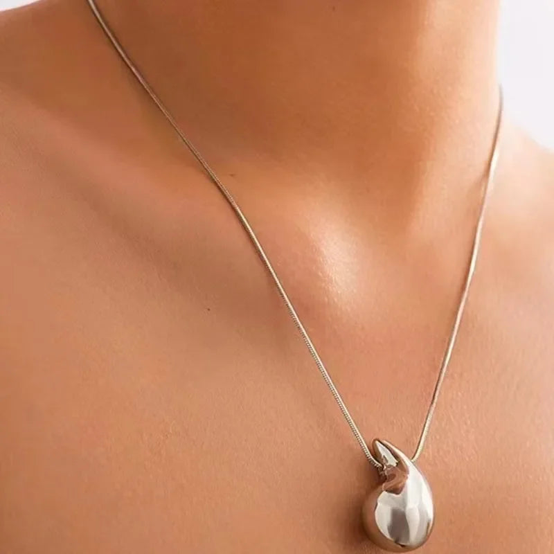 Waterdrop Pendant Necklace & Earring Set - My Neatology