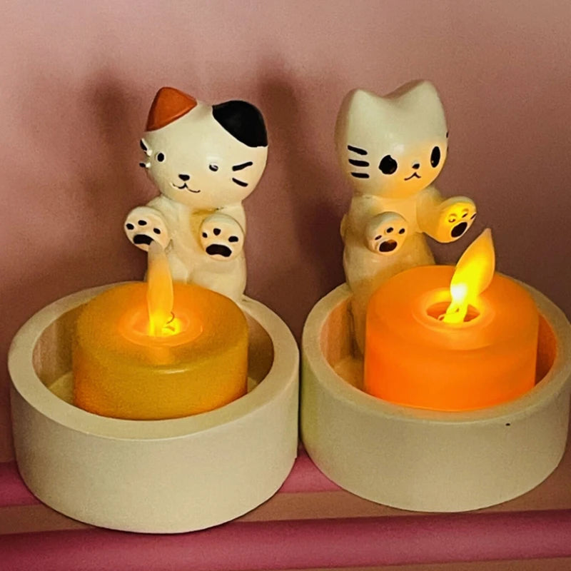 PawWarm Cat Candle Holder - My Neatology 