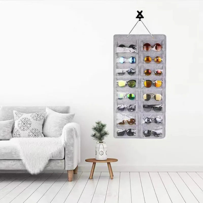 Felt Hanging Eyewear Organizer - My Neatology