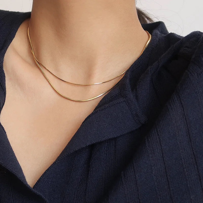 Golden Veil Necklace - My Neatology 