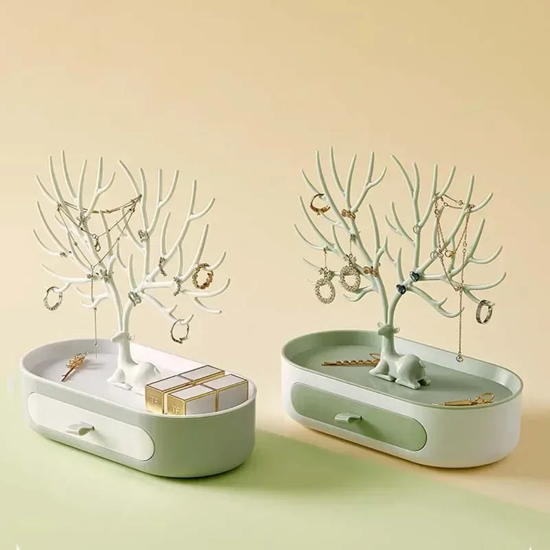 Jewellery Tree With Drawer - My Neatology